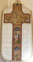 Antique White High Mass Set Vestments